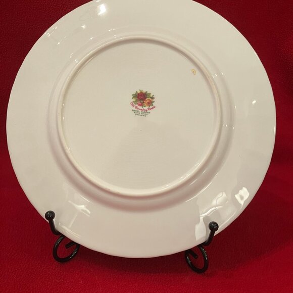 Vintage Royal Albert Old Country Roses Replacement Salad Plate, Crazed Glaze - Picture 10 of 10